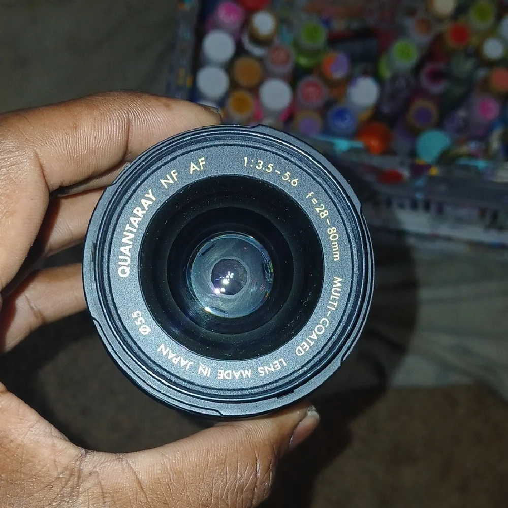 Vintage Quantaray NF AF 1:3.5-5.6 F=28-80mm Multi-Coated Lens